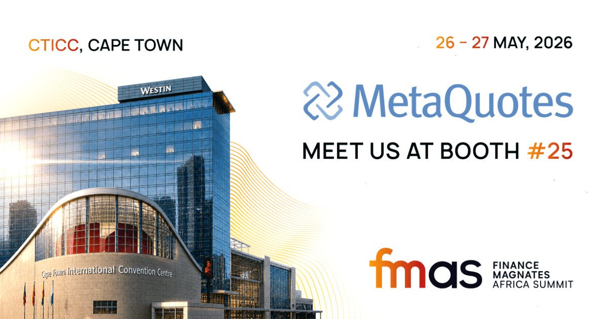 MetaQuotes 将在开普敦举行的 FMAS:26 大会上展示最新创新成果