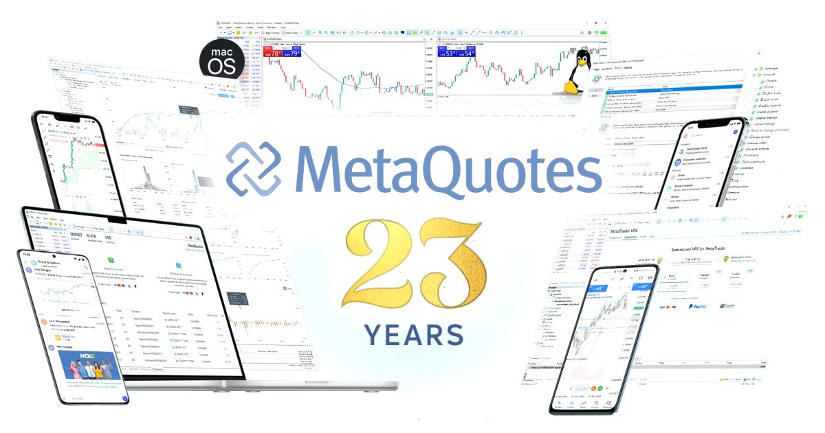 MetaQuotes成立23周年！